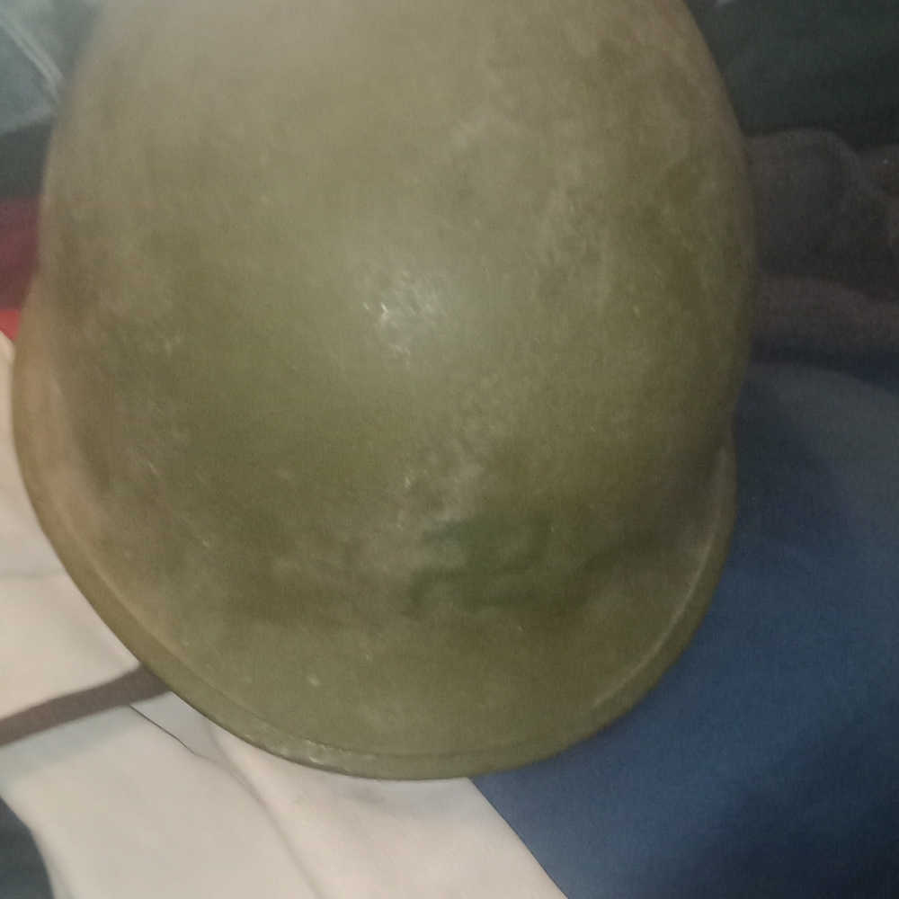 WW2 army helmet
